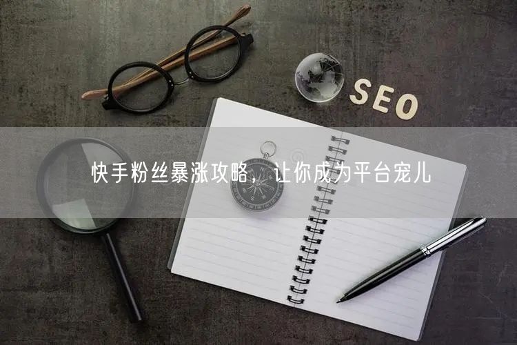 快手粉丝暴涨攻略，让你成为平台宠儿