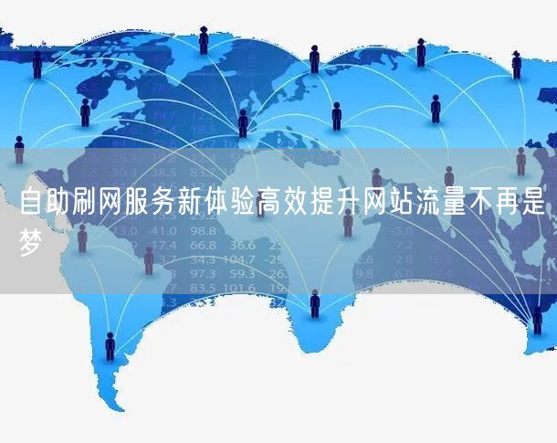 自助刷网服务新体验高效提升网站流量不再是梦