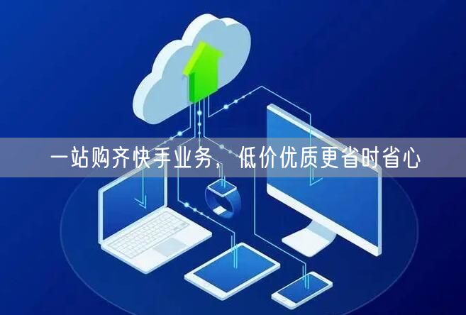 一站购齐快手业务，低价优质更省时省心