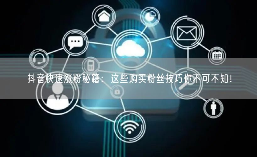 抖音快速涨粉秘籍：这些购买粉丝技巧你不可不知！