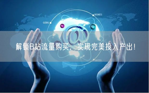 解锁B站流量购买，实现完美投入产出！
