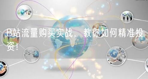 B站流量购买实战，教你如何精准投资！